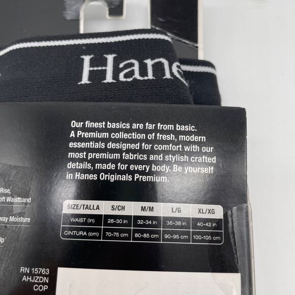 Hanes Originals Men’s Stretch Trunk Boxer Brief Underwear Red 1 Pack Size XL - Picture 4 of 4